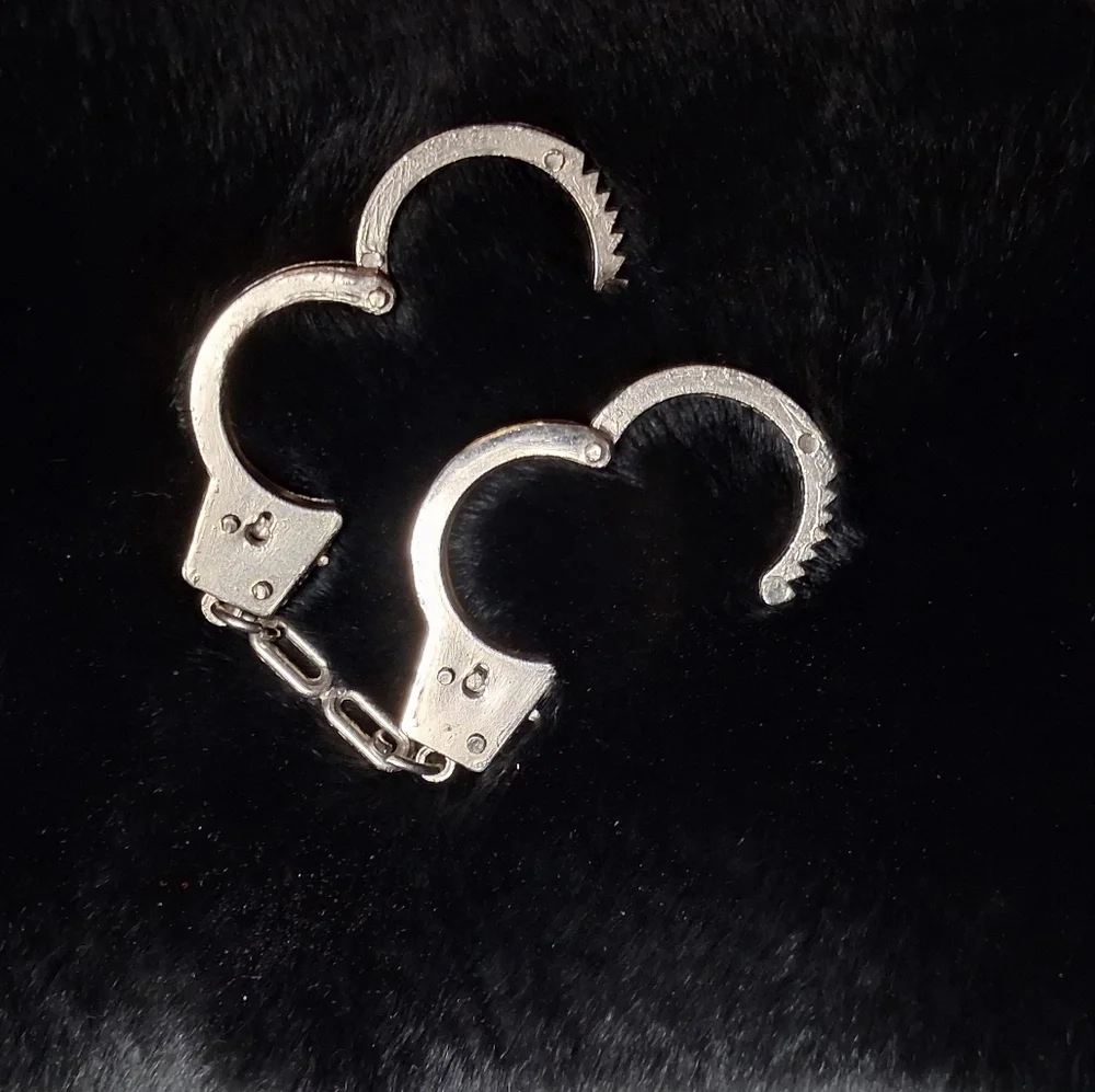 Silver Handcuffs Mini - Picture 3 of 5